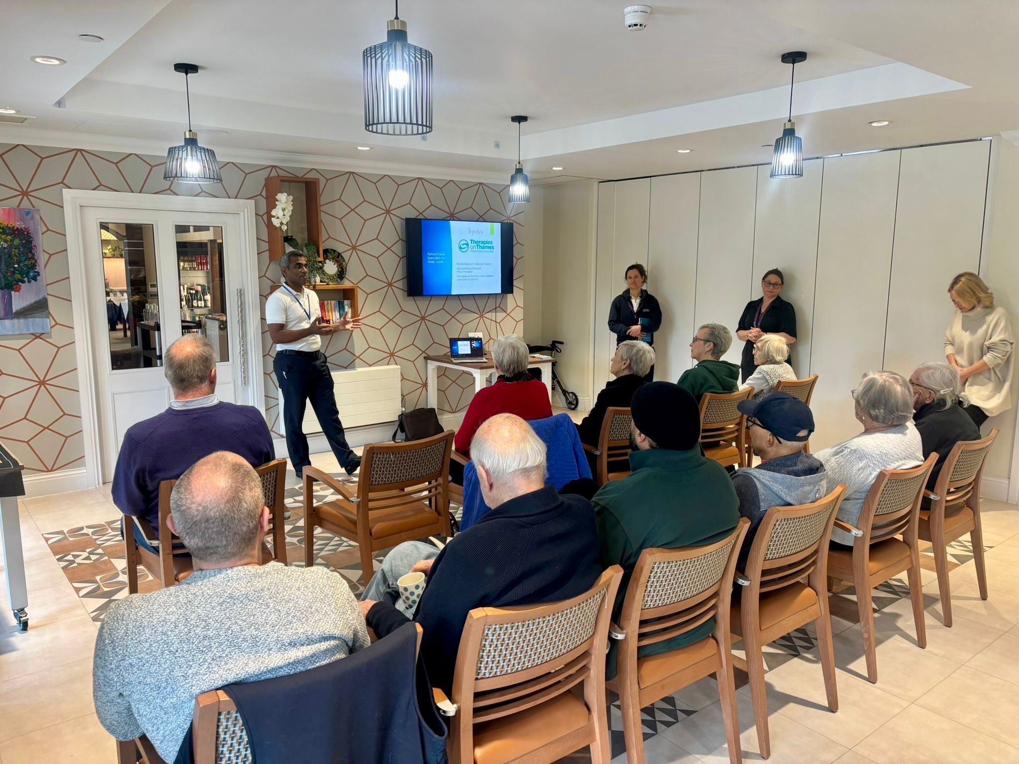 Therapies on Thames Falls Prevention Workshop Caversham Care Home